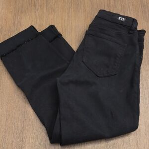 Kut from the Kloth Black Cropped Ankle Jeans